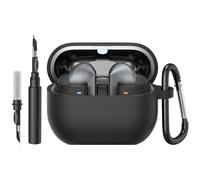 Coque Samsung Galaxy Buds3 / Buds3 Pro (2024) Silicone Étui avec Porte-clés et Kit de Nettoyage, Protection Anti-Rayures Housse Compatible avec Samsung Galaxy Buds 3 Série