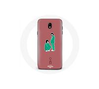 Coque Samsung Galaxy J3 2017 Squid Game Ji Yeong Numéro 240 Et Kang Sae Byeok Numéro 067