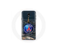 Coque Samsung Galaxy J7 2017 psg logo stade nuit tour eiffel