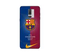 Coque Samsung Galaxy J8 2018 Barcelone Fc Real Madrid Champions League