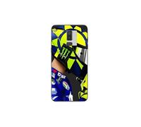 Coque Samsung Galaxy J8 2018 Super-Moto Valentino Rossi Motogp Helmet