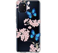 Coque Samsung Galaxy Note 10 Lite Silicone Gel TPU Transparent Etui Crystal Clear Souple Flexible Case Ultra Mince Antichoc Éléphant Protection Cover pour Galaxy Note10 Lite (Motif 9)