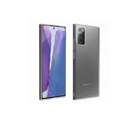 Coque Samsung Galaxy Note 20 Souple et Film Verre Trempé Dureté 9H Contour noir