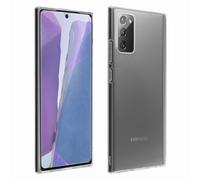 Coque Samsung Galaxy Note 20 Souple et Film Verre Trempé Dureté 9H transparent