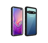 Coque Samsung Galaxy S10 Plus Bi-matière Waterproof 2m Film Écran Redpepper noir