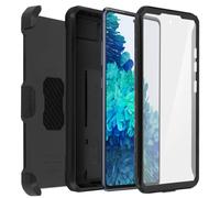 SUPCASE Coque pour Samsung Galaxy S20 FE (2020) [Unicorn Beetle Pro] Coque Antichoc Intégrale Protection Robuste avec Protecteur d'écran Intégré, Béquille et Clip Ceinture (Noir) - 6.5 pouces