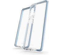 Coque Samsung Galaxy S20 Plus - Gear4 - Piccadilly Series - Coque arrière en plastique dur - Transparent / Bleu - Coque adaptée au Samsung Galaxy S20 Plus