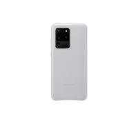 Coque Samsung Galaxy S20 Ultra, Étui en Cuir - Argent (Version US) (EF-VG988LSEGUS)