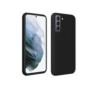Coque Samsung Galaxy S21 Silicone Gel Souple Finition Soft Touch Noir