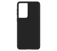 Coque pour Galaxy S21 Ultra Protection Silicone Gel Flexible Fine Légère Noir
