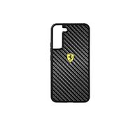 Coque Samsung Galaxy S22 Carbone Contour Silicone Dos Rigide Noir