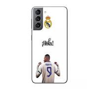 Coque Maniacase pour Samsung Galaxy s22 Kylian Mbappe Real Madrid 9 Hola