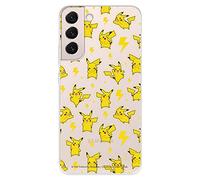 Coque Samsung Galaxy S22 Officiel Pokemon Motif Pikachu pour protéger votre téléphone portable Coque en silicone souple avec licence officielle Pokémon