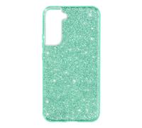 Coque Samsung Galaxy S22 Plus Paillette Amovible Silicone Semi-rigide vert