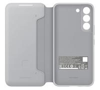 Coque - Samsung - Galaxy S22 - Smart LED View - Gris clair - Rigide - Rabat