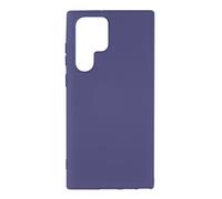 Coque Samsung Galaxy S22 Ultra Silicone Semi-rigide Finition Soft-touch Violet