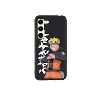 Coque Samsung Galaxy S23 Officiel Naruto Texte Japanese Blanc pour protéger votre téléphone portable Coque en silicone liquide noir souple avec licence officielle
