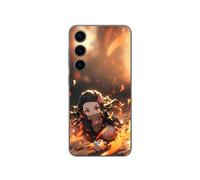 Coque Samsung Galaxy S24 Demon Slayer Nezuko 3D art anime Manga copie Maniacase