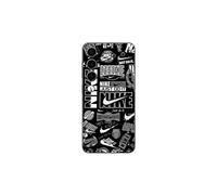 Coque Samsung Galaxy S24 FE Nike air logo Download Nike Graffiti Noir et blanc