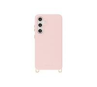 Selencia Coque arrière Rivièra avec MagSafe avec crochets amovibles pour Samsung Galaxy S24 FE - Sorbet Pink