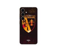 Coque Samsung Galaxy S24 Rcl Lens Orange Fond Noir