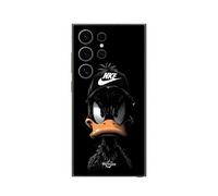 Coque de téléphone - Nike - Samsung Galaxy S24 Ultra - Souple - Silicone - Noir