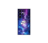 Coque - Maniacase - Samsung Galaxy S24 Ultra - Nike Logo - Blanc - Souple
