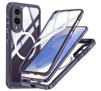 Coque Samsung Galaxy S25 Edge : Protection antichoc robuste Violet foncé