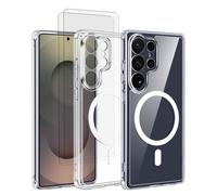 Coque Samsung Galaxy S25 Ultra Compatible Magsafe + 2 Vitres Protection Ecran Evetane