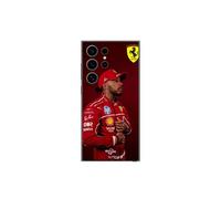 Coque Samsung Galaxy S25 Ultra Lewis Hamilton - Official Ferrari Wallpaper