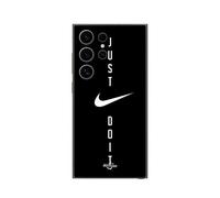 Coque - Nike - Samsung Galaxy S25 Ultra - Silicone - Just do it - Noir