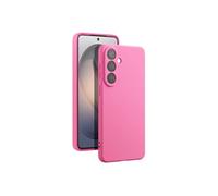 Coque Samsung Galaxy S26 Plus - Silicone Soft-Touch - Doublure Microfibre - Fuchsia
