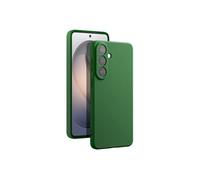 Coque Samsung Galaxy S26 Plus Silicone Soft-Touch Doublure Microfibre Vert foncé