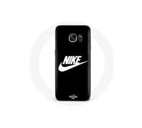 Coque - Nike - Galaxy S7 - Logo blanc - Protection rigide - Synthétique