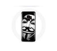 Coque Samsung Galaxy S9 Nous sommes légion masque anonyme