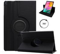 Coque Samsung Galaxy Tab A 10.1 2019 SM-T510 -SM-T515 Etui Rotation 360° avec Support Antichocs Tablette Housse Noir LIT1840