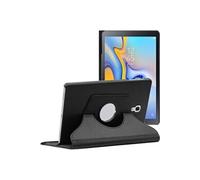 - Coque Samsung Galaxy Tab A 10.5 (2018) T590 T595 Housse Etui PU Cuir Support Rotatif 360, Noir [Dimensions PRECISES Tablette : 260 x 161.1 x 8.0