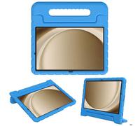Coque Samsung Galaxy Tab A9 Plus Etui Enfants Support Spécial enfant avec poignée Bleu imoshion