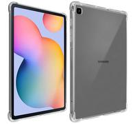 Coque Samsung Galaxy Tab S6 Lite Silicone Flexible Coins Bumper Transparent