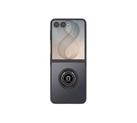 Coque Samsung Galaxy Z Flip 8 Anneau Magnétique Support Noir