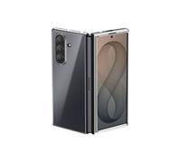 Coque Samsung Galaxy Z Flip 8 Ultra Articulée Ancrage Contour Chromé Argent