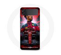 Coque - Ferrari - Lewis Hamilton - Rouge - Souple - Protection quotidienne