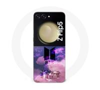 Coque Samsung Galaxy Z Flip5 Bts Groupe Musique De Kpop Logo