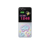 COQUE SAMSUNG GALAXY Z FLIP6 FLIPSUIT CARTE NÉON / COUVERTURE...