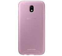 Coque Samsung origine coloris rose pour Galaxy J3-2017 EF-AJ330TPEGWW