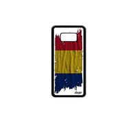 Coque Samsung S8 silicone drapeau roumanie roumain telephone gel SM-G950F Samsung Galaxy S8