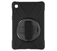 Coque Samsung Tab S5e Hybride Poignée Rotative Béquille Bandoulière Noir