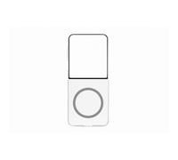 Designed for Samsung Yuchuan Coque de Protection magnétique en Deux Parties pour Galaxy Z Flip7 avec Aimant pour Fixer des Gadgets, Compatible avec Chargeur Qi2, Transparent