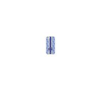 Coque semi-rigide imprimé cubique bleu et blanc pour iPhone 6/6S