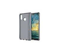 Coque semi-rigide spectrum noire translucide pour huawei p20 lite